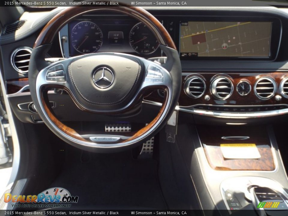 Dashboard of 2015 Mercedes-Benz S 550 Sedan Photo #9