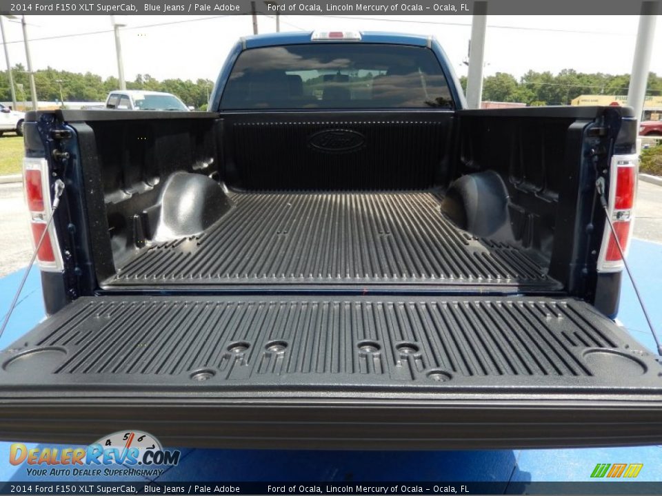 2014 Ford F150 XLT SuperCab Blue Jeans / Pale Adobe Photo #4