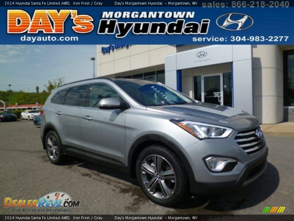 2014 Hyundai Santa Fe Limited AWD Iron Frost / Gray Photo #1