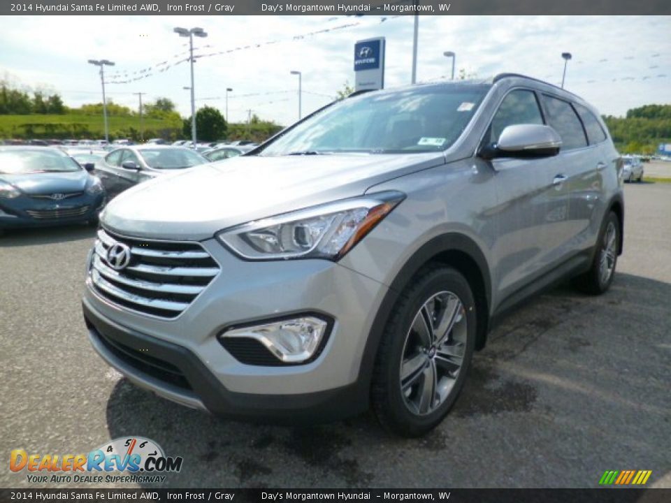 2014 Hyundai Santa Fe Limited AWD Iron Frost / Gray Photo #3
