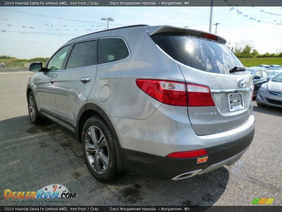 2014 Hyundai Santa Fe Limited AWD Iron Frost / Gray Photo #4