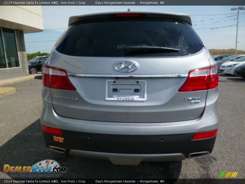 2014 Hyundai Santa Fe Limited AWD Iron Frost / Gray Photo #5