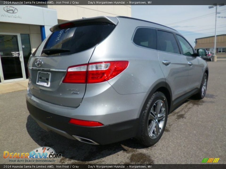 2014 Hyundai Santa Fe Limited AWD Iron Frost / Gray Photo #6