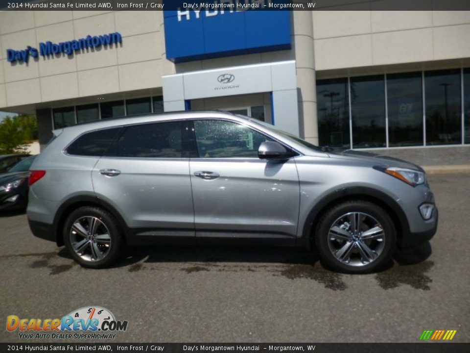 2014 Hyundai Santa Fe Limited AWD Iron Frost / Gray Photo #7