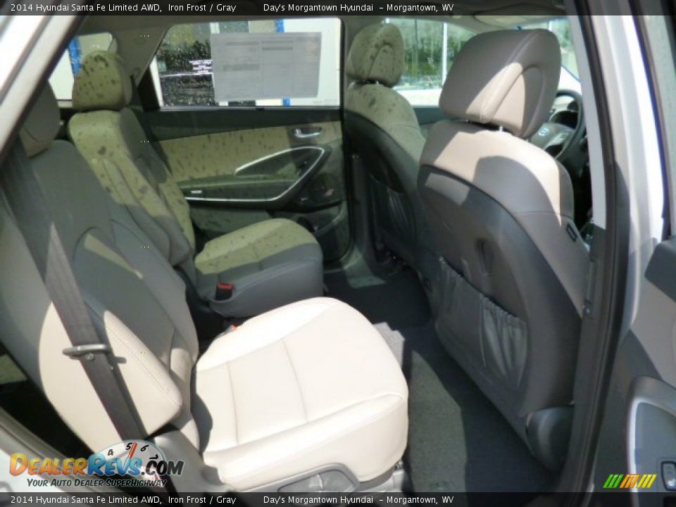2014 Hyundai Santa Fe Limited AWD Iron Frost / Gray Photo #10