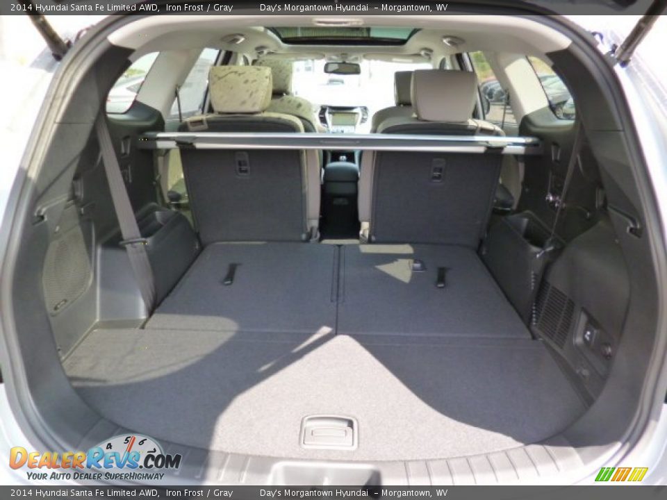 2014 Hyundai Santa Fe Limited AWD Iron Frost / Gray Photo #12