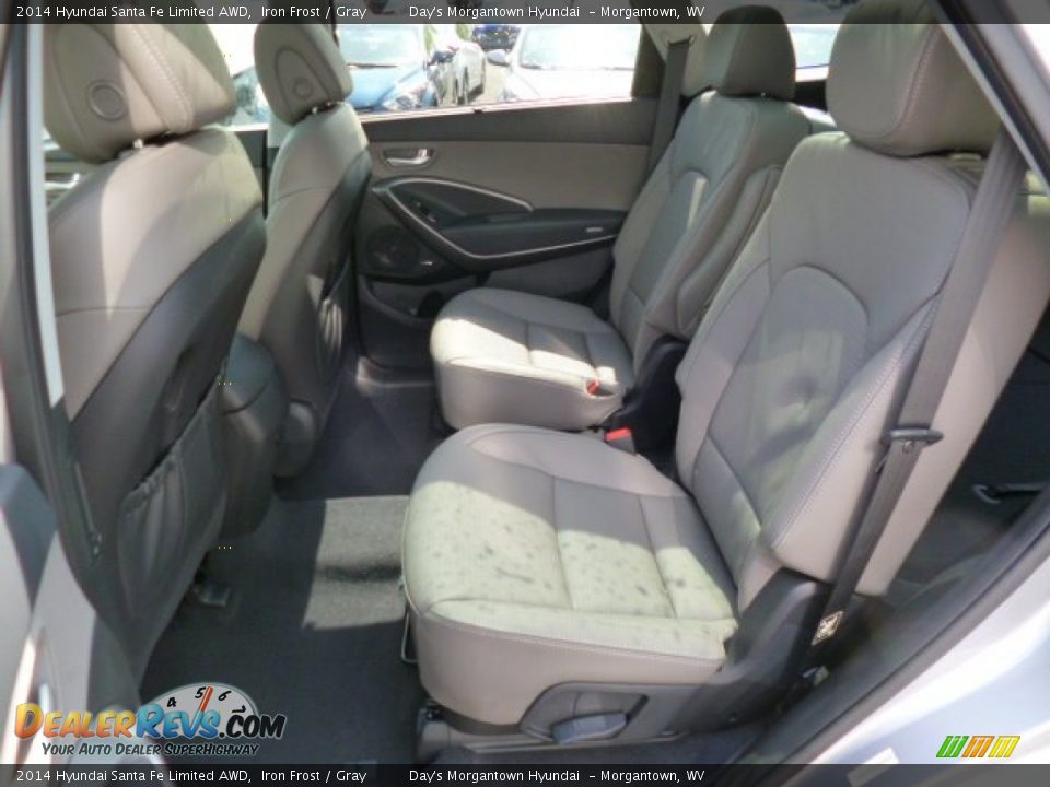 2014 Hyundai Santa Fe Limited AWD Iron Frost / Gray Photo #13