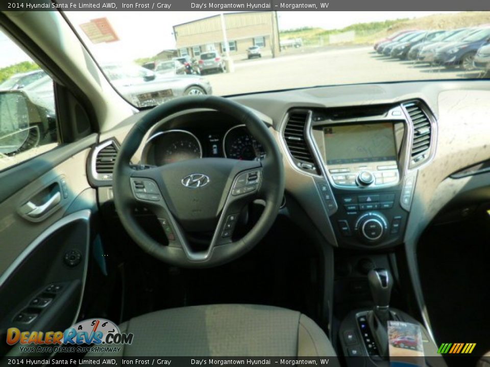 2014 Hyundai Santa Fe Limited AWD Iron Frost / Gray Photo #14