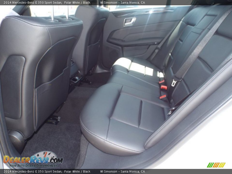 2014 Mercedes-Benz E 350 Sport Sedan Polar White / Black Photo #8
