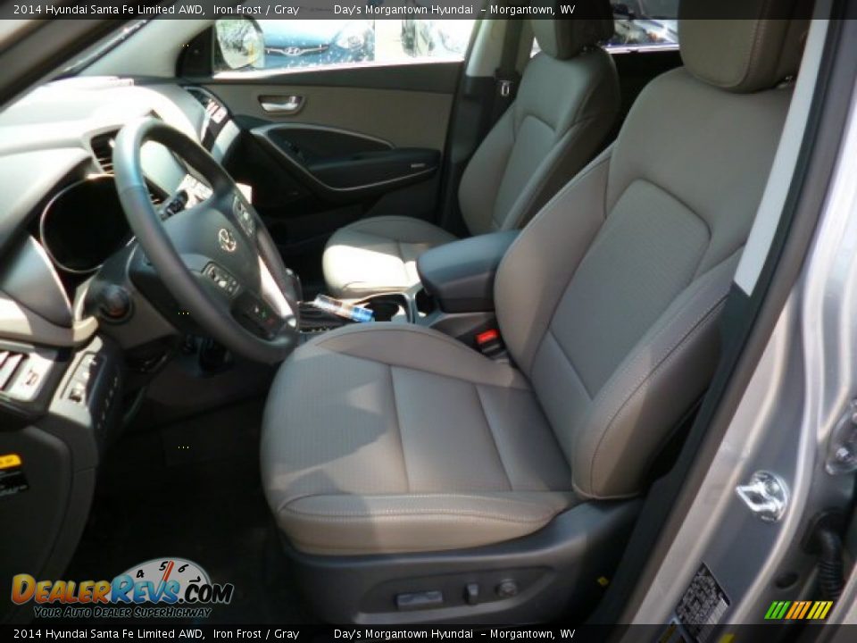 2014 Hyundai Santa Fe Limited AWD Iron Frost / Gray Photo #15