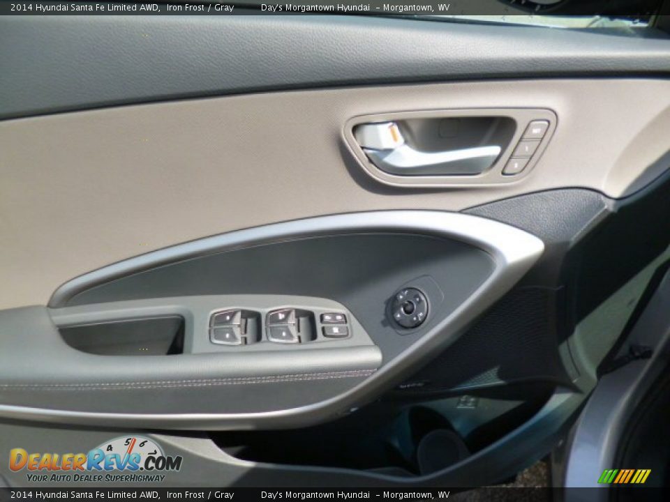 2014 Hyundai Santa Fe Limited AWD Iron Frost / Gray Photo #17