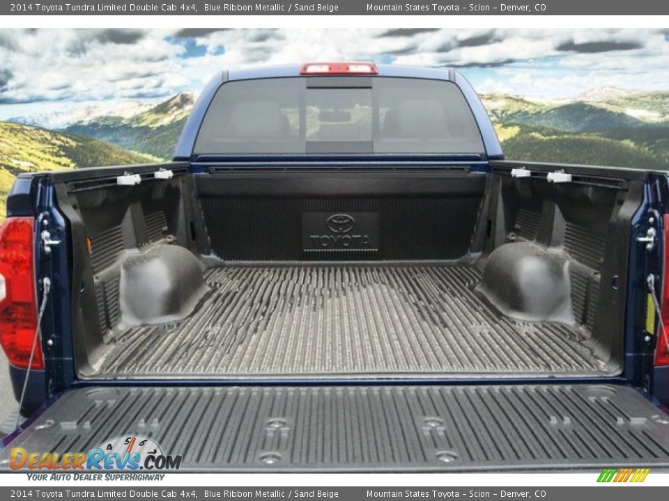 2014 Toyota Tundra Limited Double Cab 4x4 Blue Ribbon Metallic / Sand Beige Photo #10
