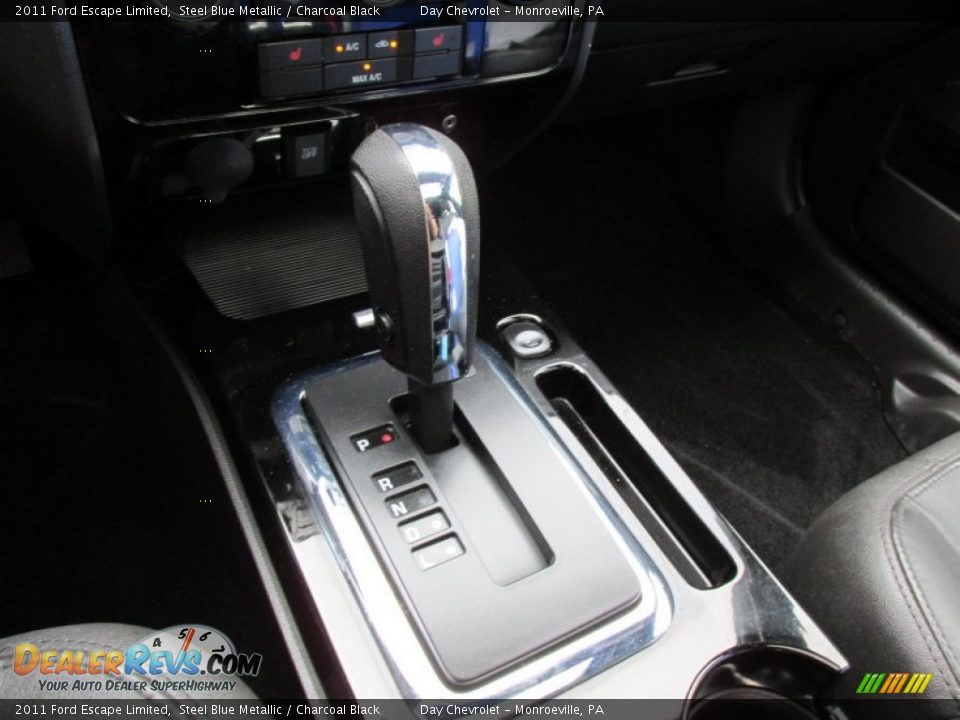 2011 Ford Escape Limited Steel Blue Metallic / Charcoal Black Photo #15