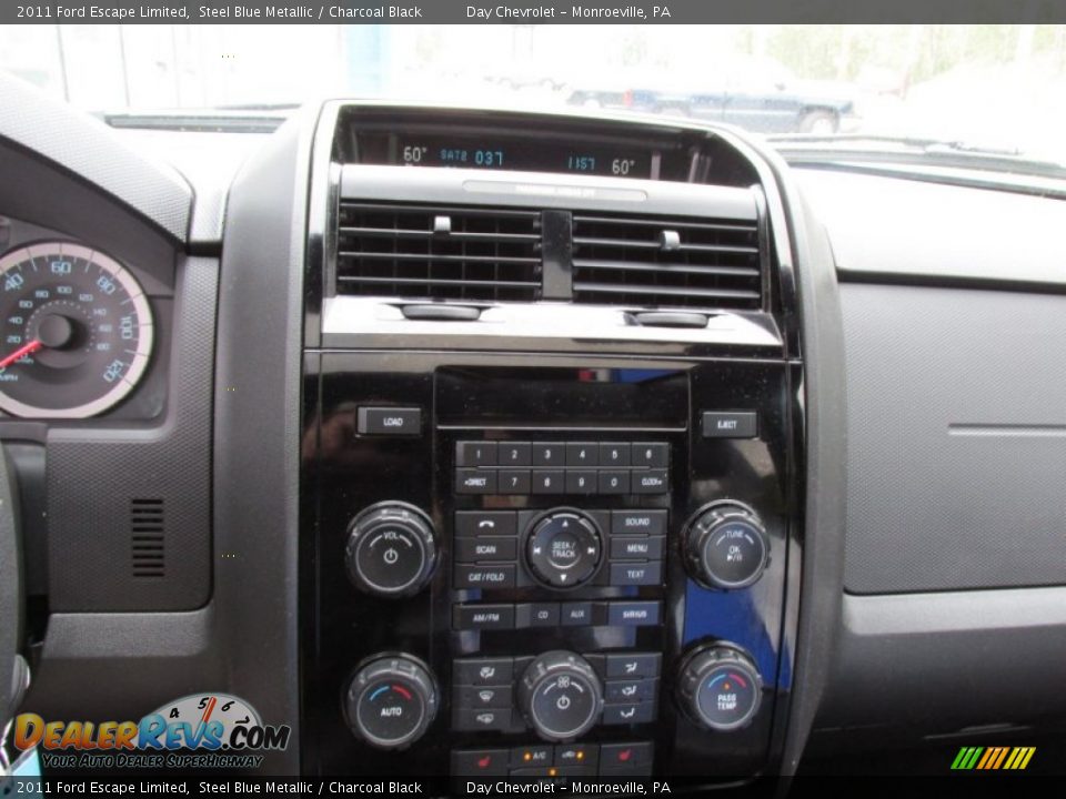 2011 Ford Escape Limited Steel Blue Metallic / Charcoal Black Photo #16