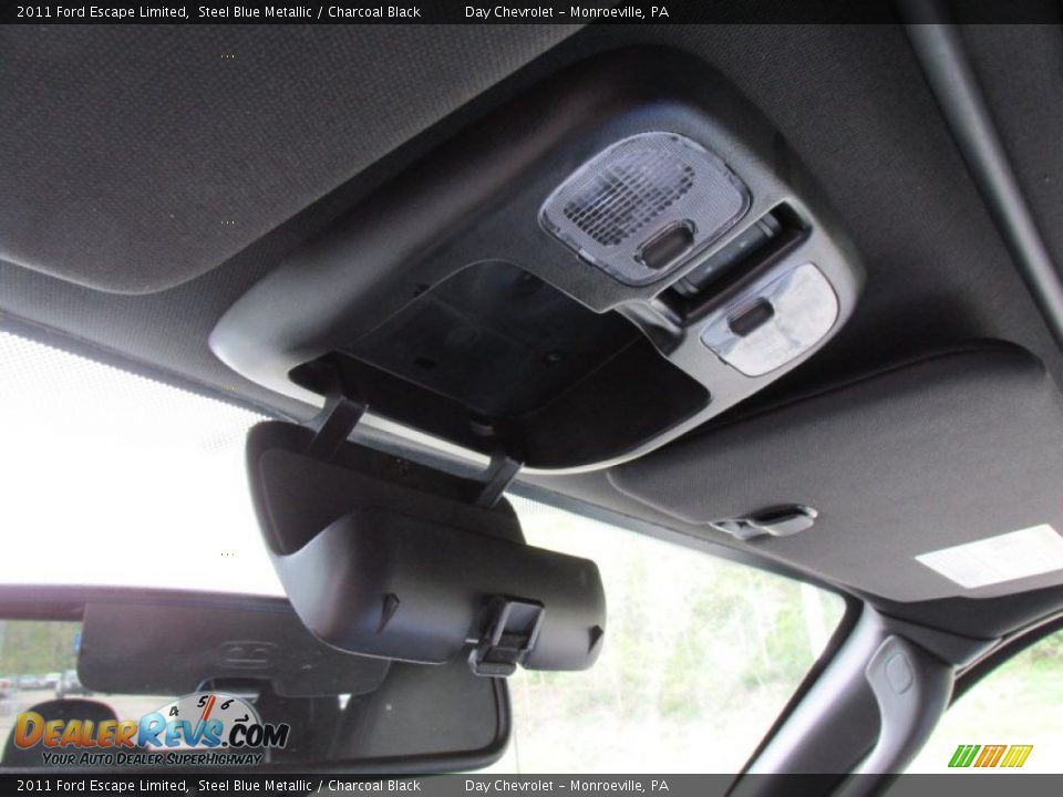 2011 Ford Escape Limited Steel Blue Metallic / Charcoal Black Photo #18