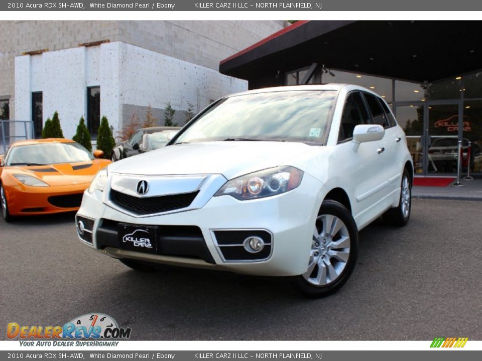 2010 Acura RDX SH-AWD White Diamond Pearl / Ebony Photo #3