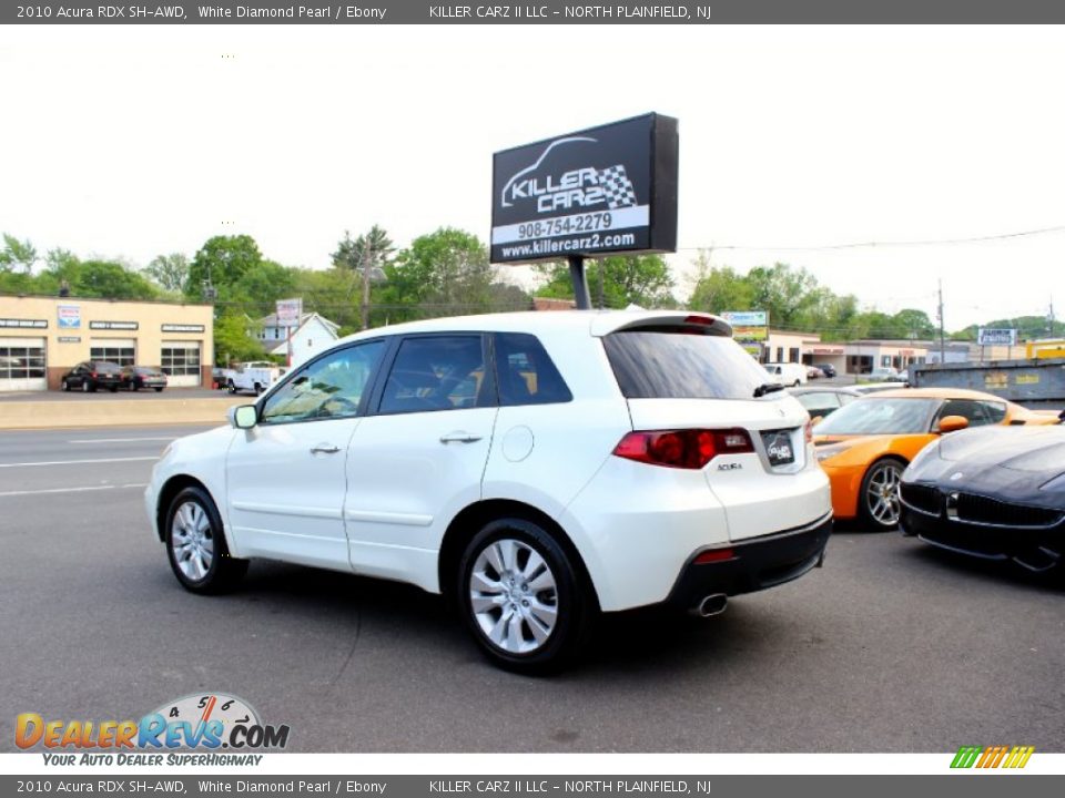 2010 Acura RDX SH-AWD White Diamond Pearl / Ebony Photo #5