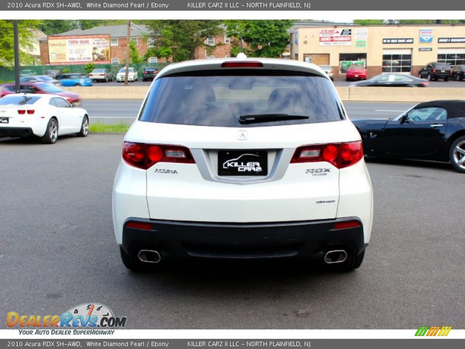2010 Acura RDX SH-AWD White Diamond Pearl / Ebony Photo #6