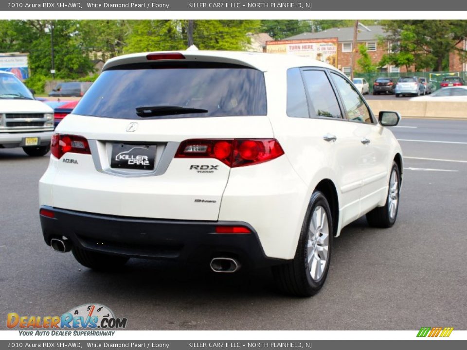 2010 Acura RDX SH-AWD White Diamond Pearl / Ebony Photo #7