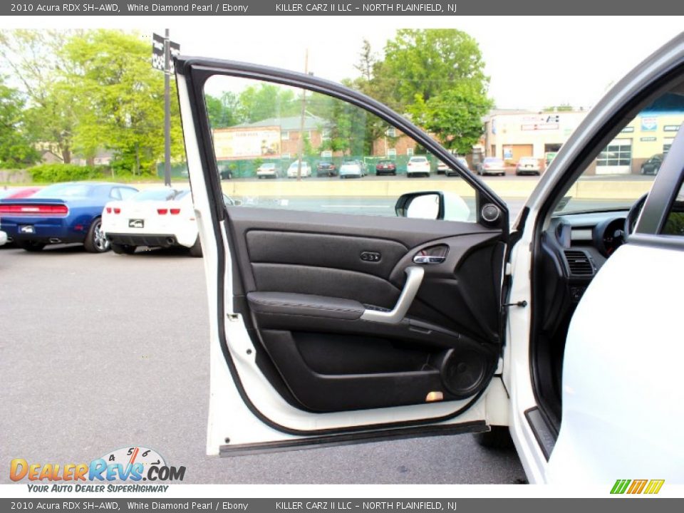 2010 Acura RDX SH-AWD White Diamond Pearl / Ebony Photo #9