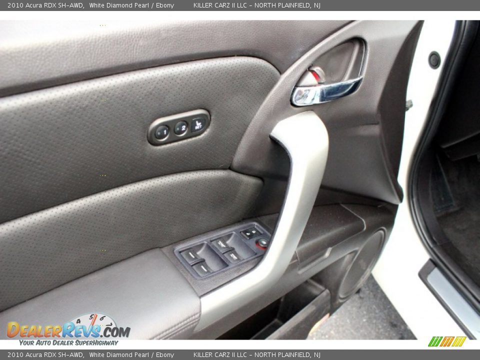 2010 Acura RDX SH-AWD White Diamond Pearl / Ebony Photo #10