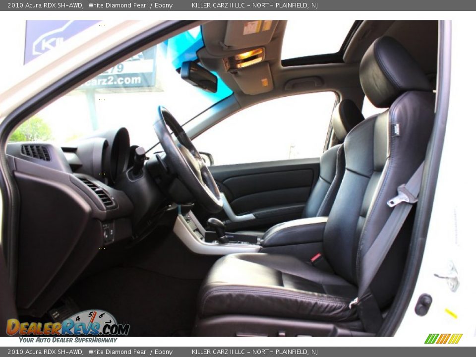 2010 Acura RDX SH-AWD White Diamond Pearl / Ebony Photo #11