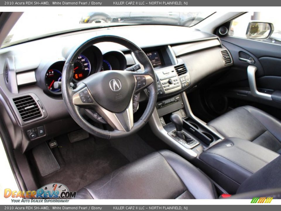 2010 Acura RDX SH-AWD White Diamond Pearl / Ebony Photo #12