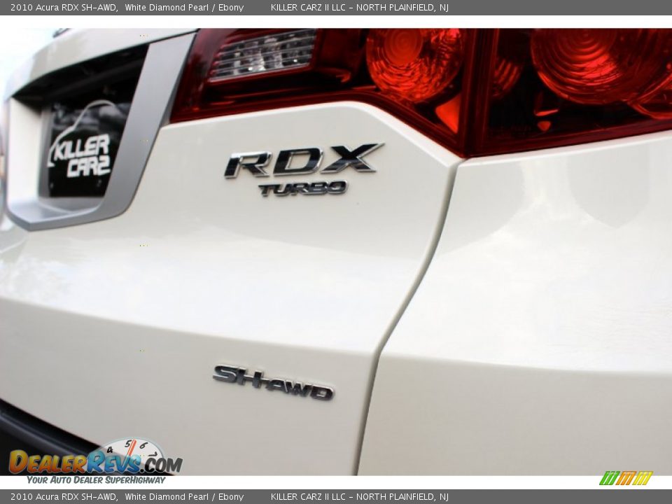 2010 Acura RDX SH-AWD White Diamond Pearl / Ebony Photo #24