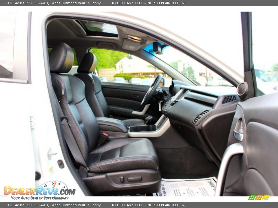 2010 Acura RDX SH-AWD White Diamond Pearl / Ebony Photo #25