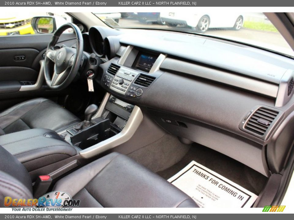 2010 Acura RDX SH-AWD White Diamond Pearl / Ebony Photo #26