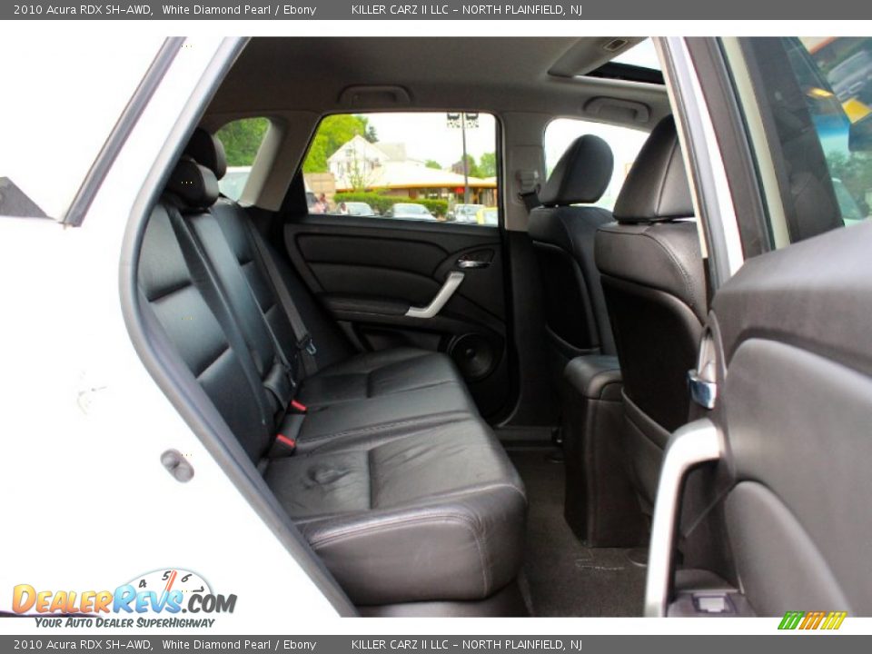 2010 Acura RDX SH-AWD White Diamond Pearl / Ebony Photo #28