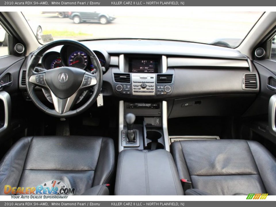 2010 Acura RDX SH-AWD White Diamond Pearl / Ebony Photo #30