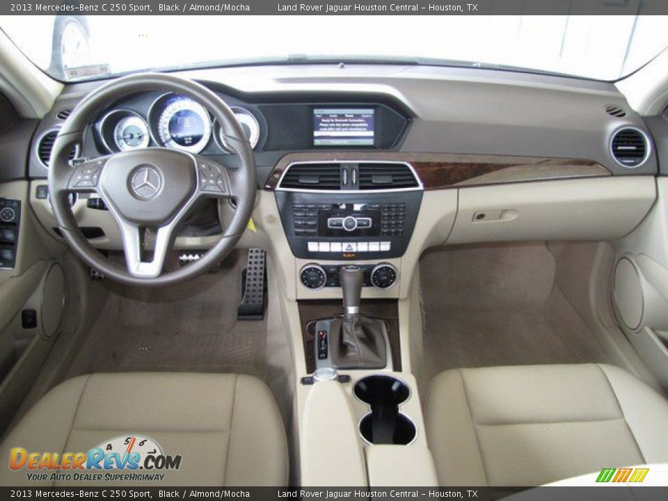 2013 Mercedes-Benz C 250 Sport Black / Almond/Mocha Photo #3