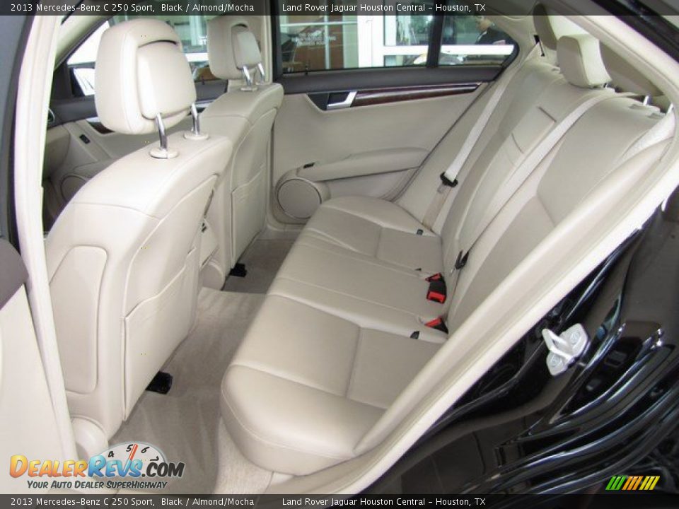 2013 Mercedes-Benz C 250 Sport Black / Almond/Mocha Photo #4