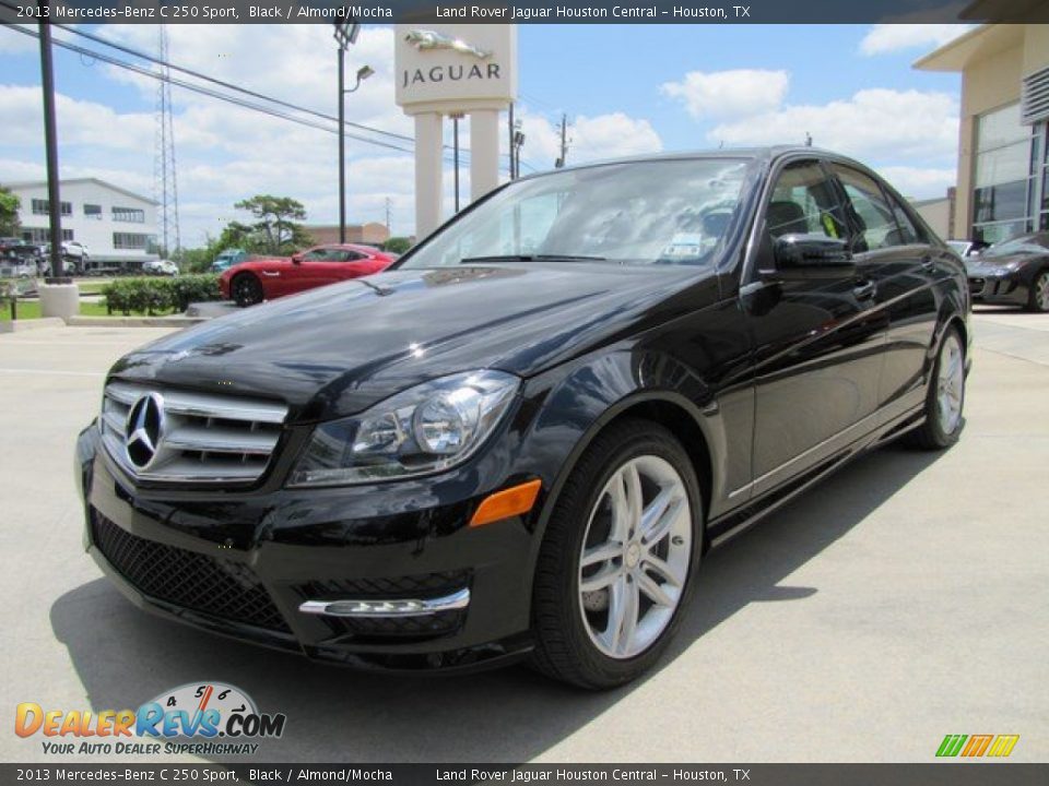 2013 Mercedes-Benz C 250 Sport Black / Almond/Mocha Photo #5