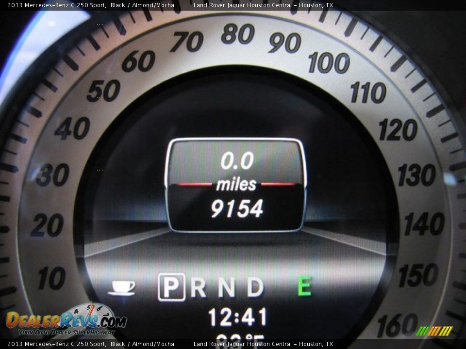 2013 Mercedes-Benz C 250 Sport Black / Almond/Mocha Photo #18