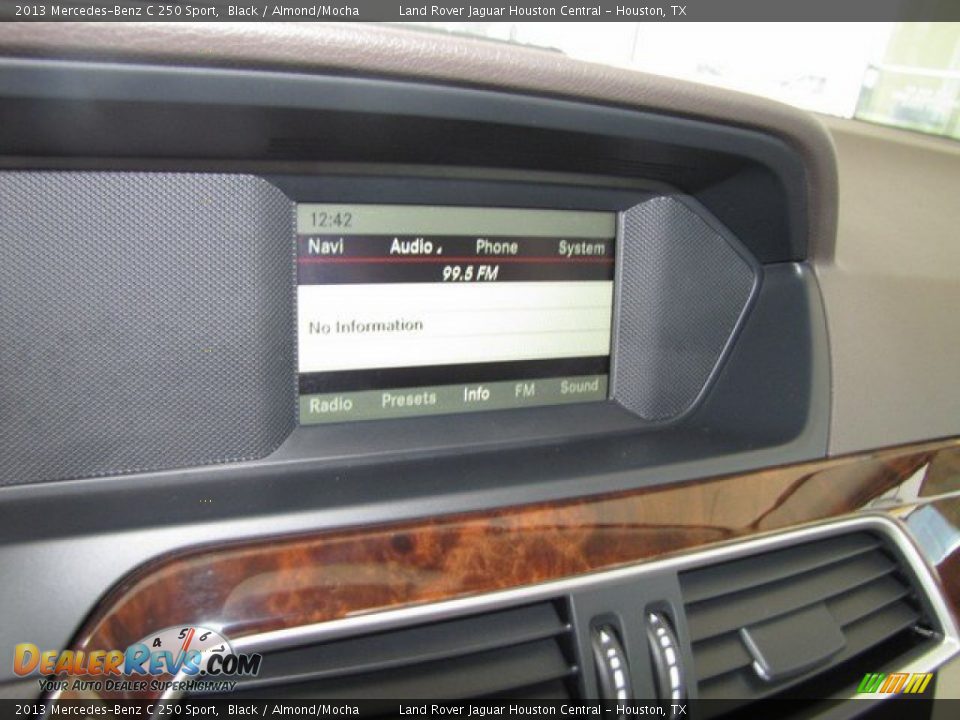 2013 Mercedes-Benz C 250 Sport Black / Almond/Mocha Photo #19