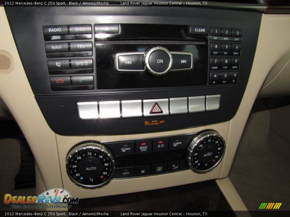 2013 Mercedes-Benz C 250 Sport Black / Almond/Mocha Photo #20