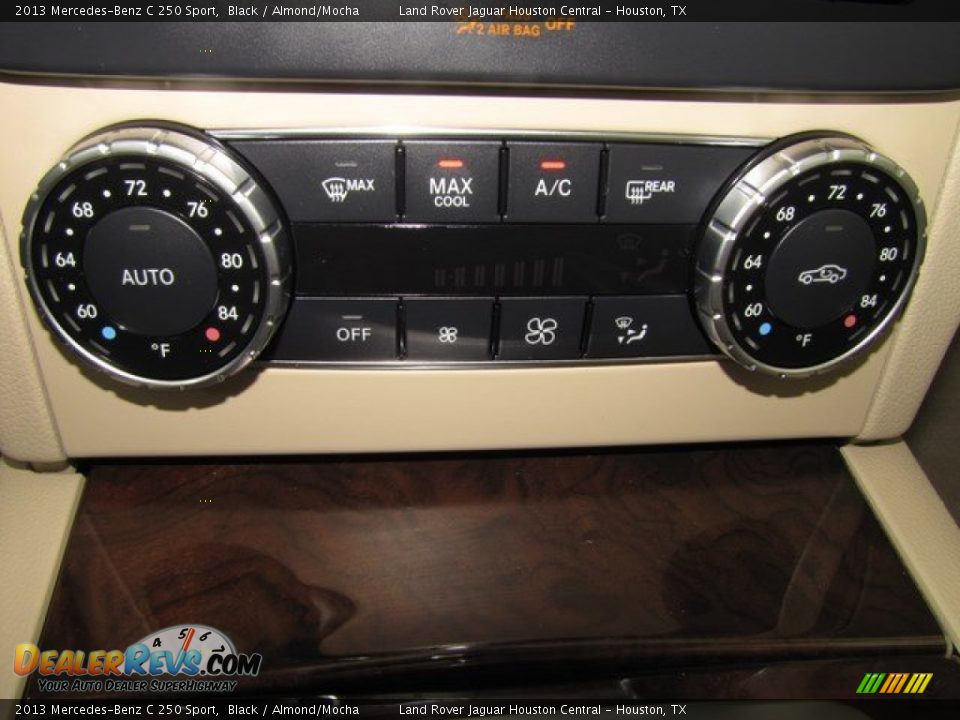 2013 Mercedes-Benz C 250 Sport Black / Almond/Mocha Photo #21