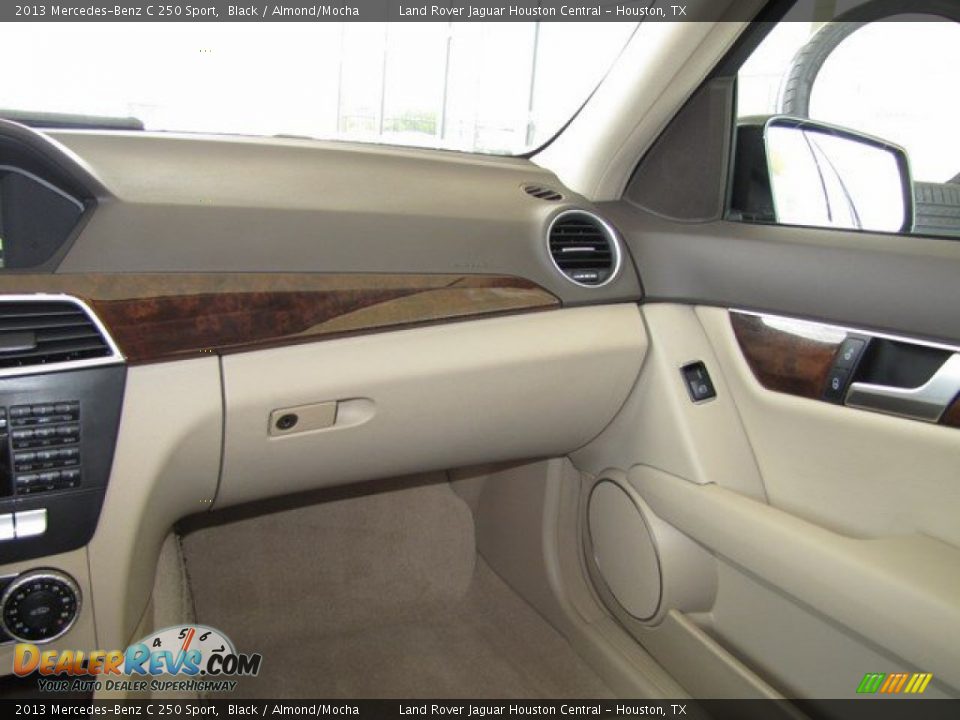 2013 Mercedes-Benz C 250 Sport Black / Almond/Mocha Photo #23