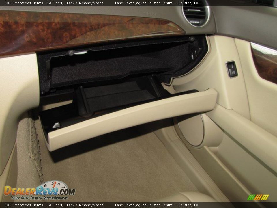 2013 Mercedes-Benz C 250 Sport Black / Almond/Mocha Photo #24