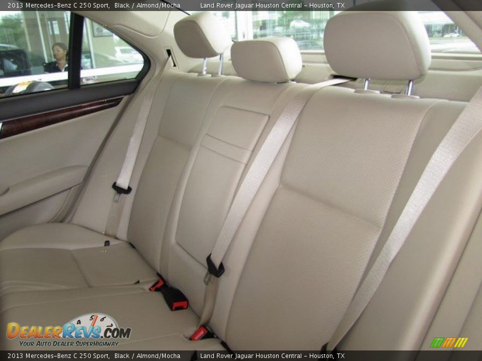 2013 Mercedes-Benz C 250 Sport Black / Almond/Mocha Photo #30