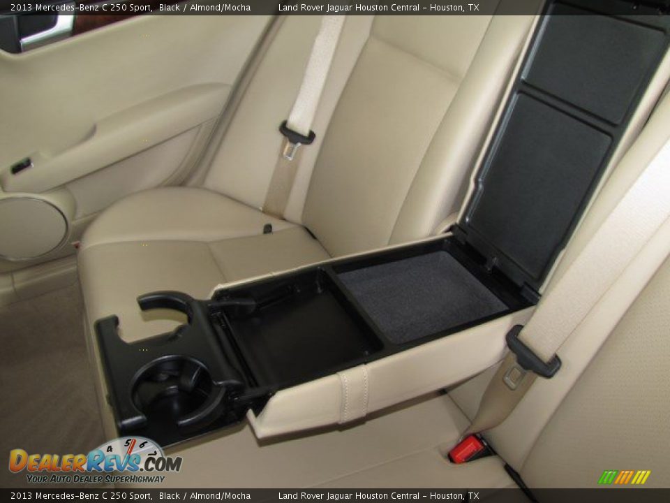 2013 Mercedes-Benz C 250 Sport Black / Almond/Mocha Photo #31