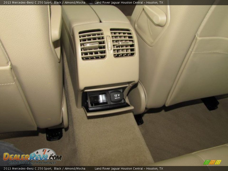 2013 Mercedes-Benz C 250 Sport Black / Almond/Mocha Photo #32