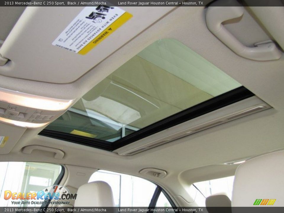 2013 Mercedes-Benz C 250 Sport Black / Almond/Mocha Photo #33
