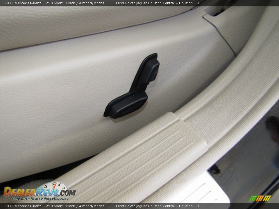 2013 Mercedes-Benz C 250 Sport Black / Almond/Mocha Photo #34