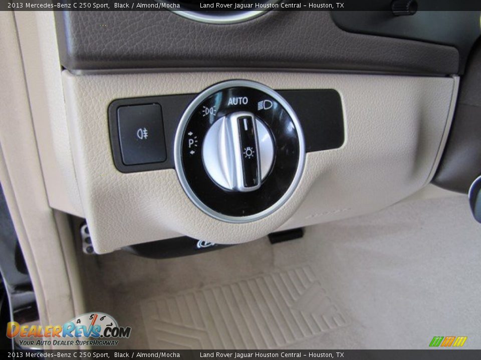 2013 Mercedes-Benz C 250 Sport Black / Almond/Mocha Photo #35