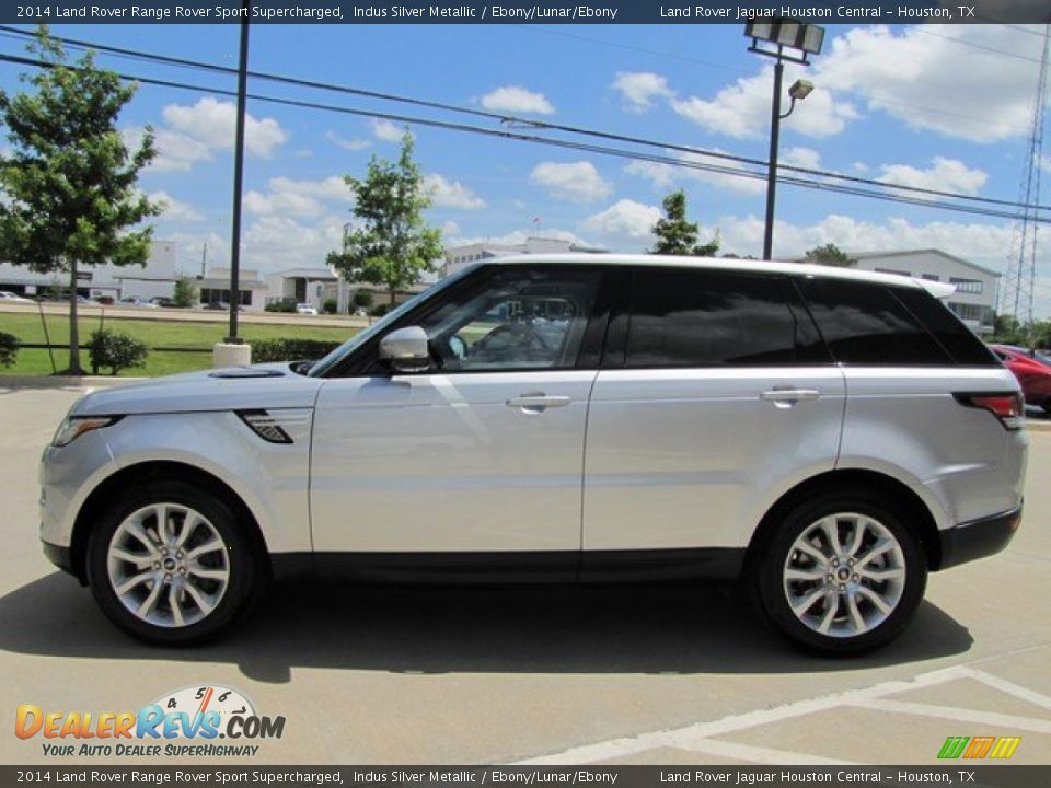 Indus Silver Metallic 2014 Land Rover Range Rover Sport Supercharged Photo #7