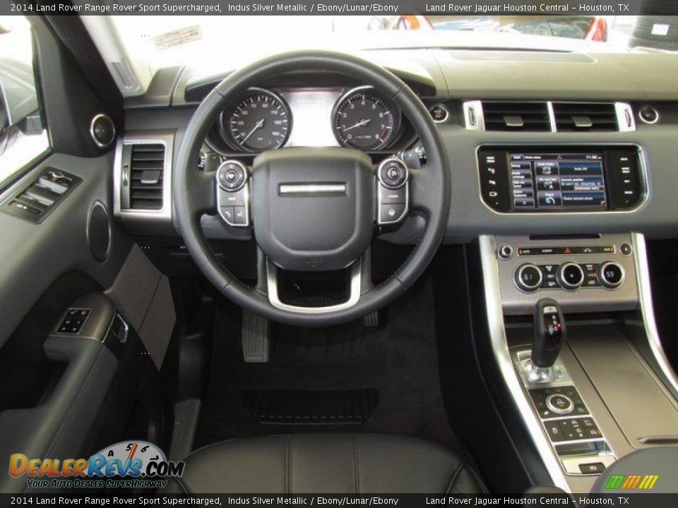 Dashboard of 2014 Land Rover Range Rover Sport Supercharged Photo #12