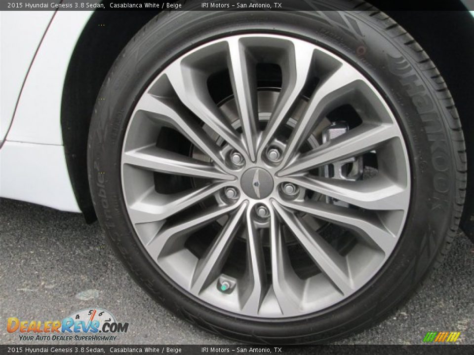 2015 Hyundai Genesis 3.8 Sedan Wheel Photo #4